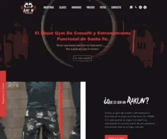 Rakunfitness.com(Crossfit y Etrenamiento Funcional) Screenshot