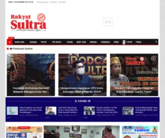 Rakyatsultra.com(Rakyat Sultra Online) Screenshot