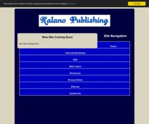 Ralanopublishing.com(Internet Marketing) Screenshot