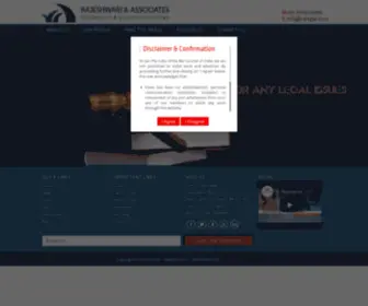 Ralegal.co.in(Rajeshwari Associates) Screenshot
