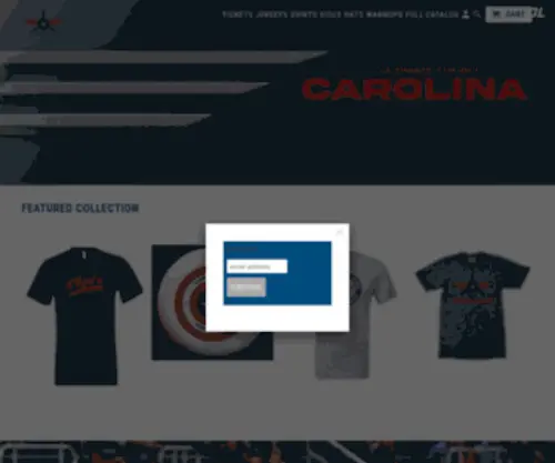 Raleigh-Flyers.com(Carolina Flyers Gear) Screenshot
