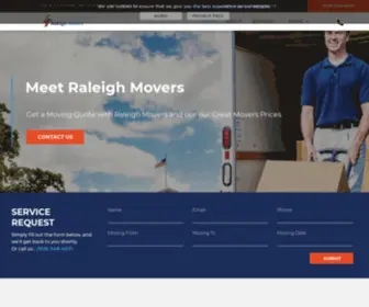 Raleigh-Moving.net(Raleigh Local Movers Company) Screenshot