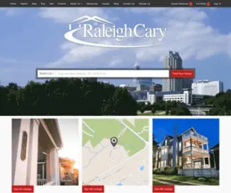 Raleighcaryrealty.com(Raleigh and Cary NC Real Estate) Screenshot