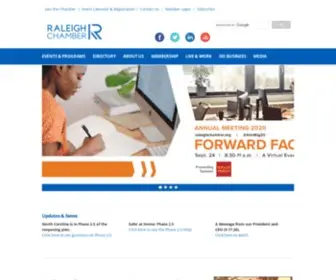 Raleighchamber.com(Raleighchamber) Screenshot