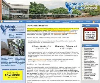 Raleighcharterhs.org(Raleigh Charter High School) Screenshot