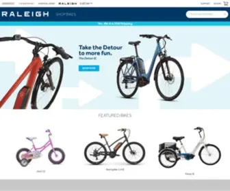 Raleighelectric.com(Raleigh Bikes) Screenshot