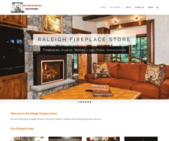 Raleighfireplace.com(Raleigh Fireplace) Screenshot
