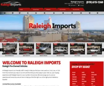 Raleighimports.com(Used Cars Raleigh NC) Screenshot