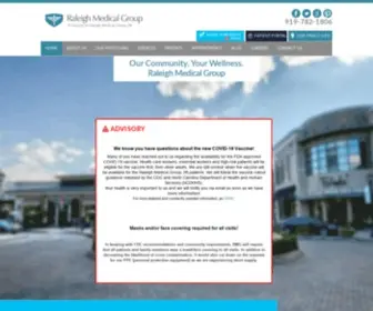 Raleighmedicalgroup.com(Raleigh Medical Group) Screenshot