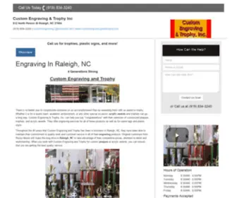 Raleighncengraving.com(Engraving Raleigh NC) Screenshot