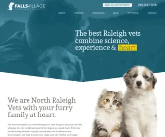 RaleighncVet.com(Raleigh Vet) Screenshot