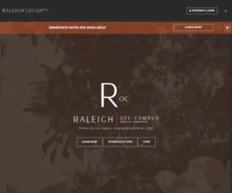 Raleighoffcampus.com(Raleigh Off) Screenshot