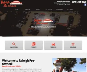 Raleighpreowned.com(Raleighpreowned) Screenshot