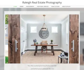 Raleighrep.com(Raleigh Real Estate Photography) Screenshot