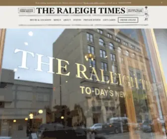 Raleightimesbar.com(Raleigh Times Bar) Screenshot