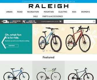 Raleighusa.com(Raleigh Bikes) Screenshot