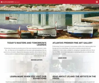 Ralexanderfineart.com(R Alexander Fine Art) Screenshot