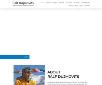 Ralf-DujMovits.de(Ralfdujmovitss Webseite) Screenshot