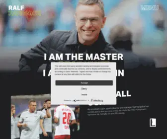 Ralfrangnick.com(Ralf Rangnick) Screenshot