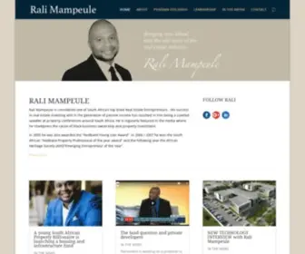 Rali-Mampeule.co.za(RALI MAMPEULE Rali Mampeule) Screenshot