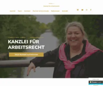 Ralinke.de(Ihre Rechtsanwältin) Screenshot