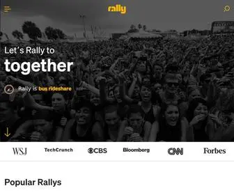 Rally.co(Let's get there together) Screenshot