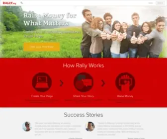Rally.org(Easiest Online Fundraising) Screenshot