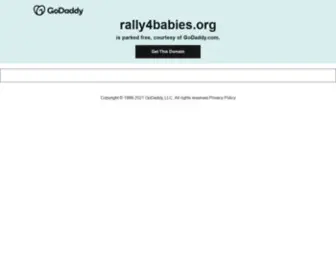 Rally4Babies.org(Learning Happens From The Start) Screenshot