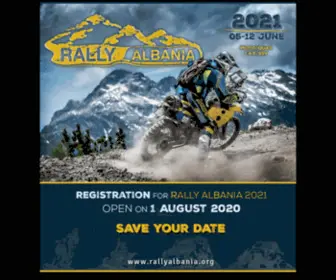 Rallyalbania.org(Rally Albania 2021) Screenshot