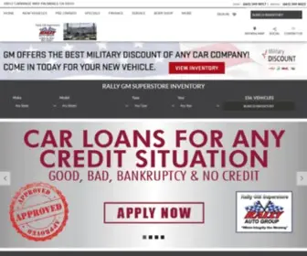 Rallyauto.com(Diamond Buick GMC Palmdale) Screenshot