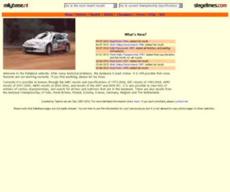 Rallybase.nl(RallyBase test page) Screenshot
