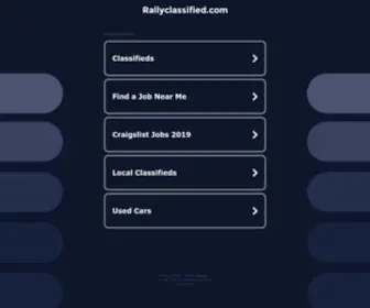 Rallyclassified.com(Rallyclassified) Screenshot