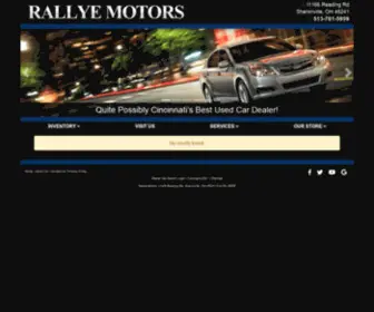 Rallye-Motors.com(Used Cars Cincinnati OH) Screenshot