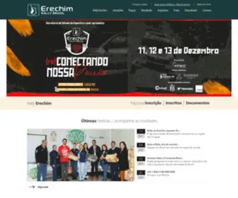 Rallyerechim.com(Rally Erechim) Screenshot