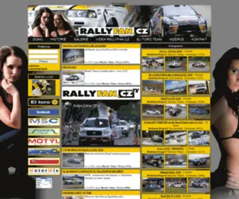 Rallyfan.cz(Domů) Screenshot