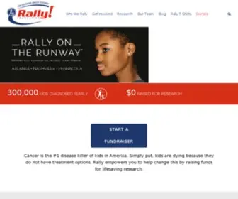 Rallyfoundation.org(Rally Foundation) Screenshot