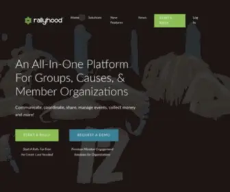 Rallyhood.com(Rallyhood) Screenshot