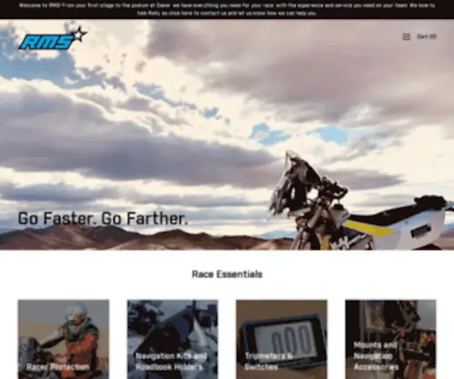 Rallymanagementservices.com(RallyMotoShop) Screenshot