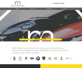 Rallymotors.co.in(The Rally Motors) Screenshot