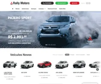 Rallymotors.com.br(Mitsubishi) Screenshot