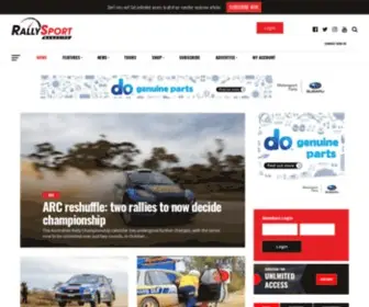 Rallysportmag.com.au(RallySport Magazine) Screenshot