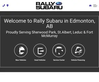 Rallysubaruedmonton.com(Rallysubaruedmonton) Screenshot