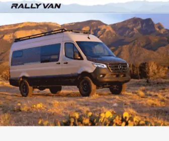 Rallyvans.com(Hand Crafted Adventure Vans) Screenshot