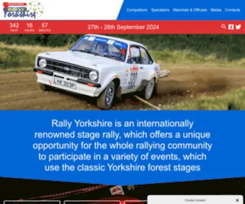 Rallyyorkshire.co.uk(Rally Yorkshire) Screenshot