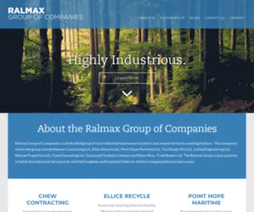 Ralmax.com(Ralmax Group of Companies) Screenshot