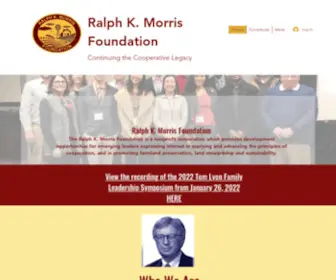 Ralphkmorrisfoundation.org(Ralphkmorrisfoundation) Screenshot