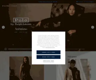 Ralphlauren.it(Ralph Lauren® IT Official) Screenshot