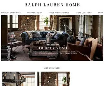 Ralphlaurenhome.com(Ralph Lauren Home) Screenshot