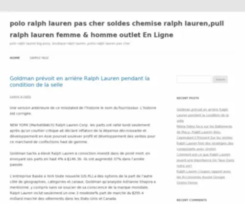 Ralphlaurensspascher.org(Ralph Lauren Soldes Haute Qualite Polo Femme/Homme Chemise Pas Cher En Ligne) Screenshot