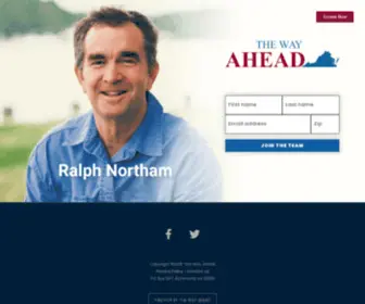 Ralphnortham.com(The Way Ahead) Screenshot